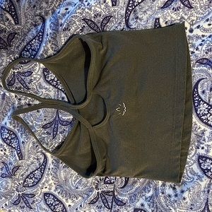 Beyond Yoga size small gray bra top